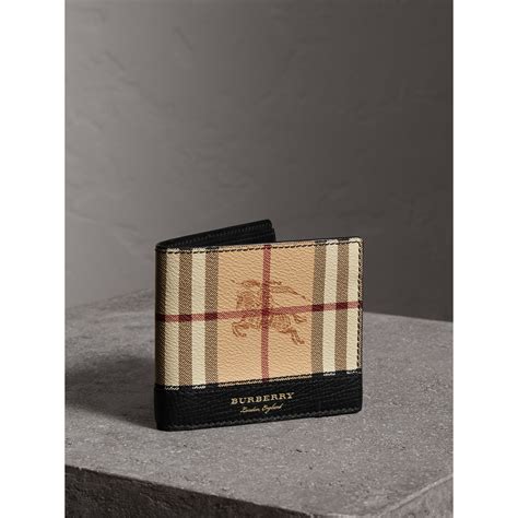 portafoglio uomo check burberry classico|Portafoglio a libro Check (Charcoal) .